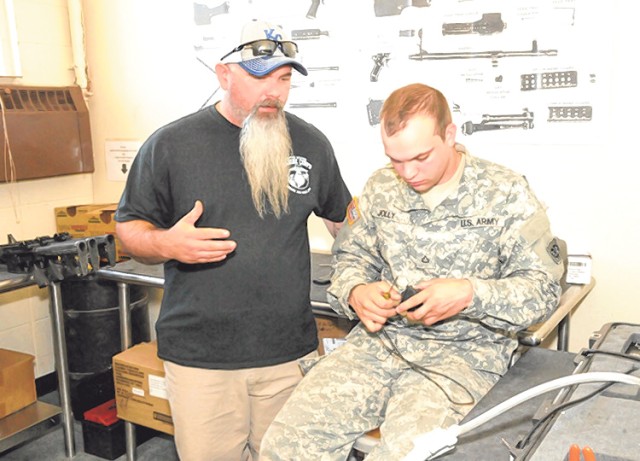 Fort Leonard Wood repair shop keeps weapons firing