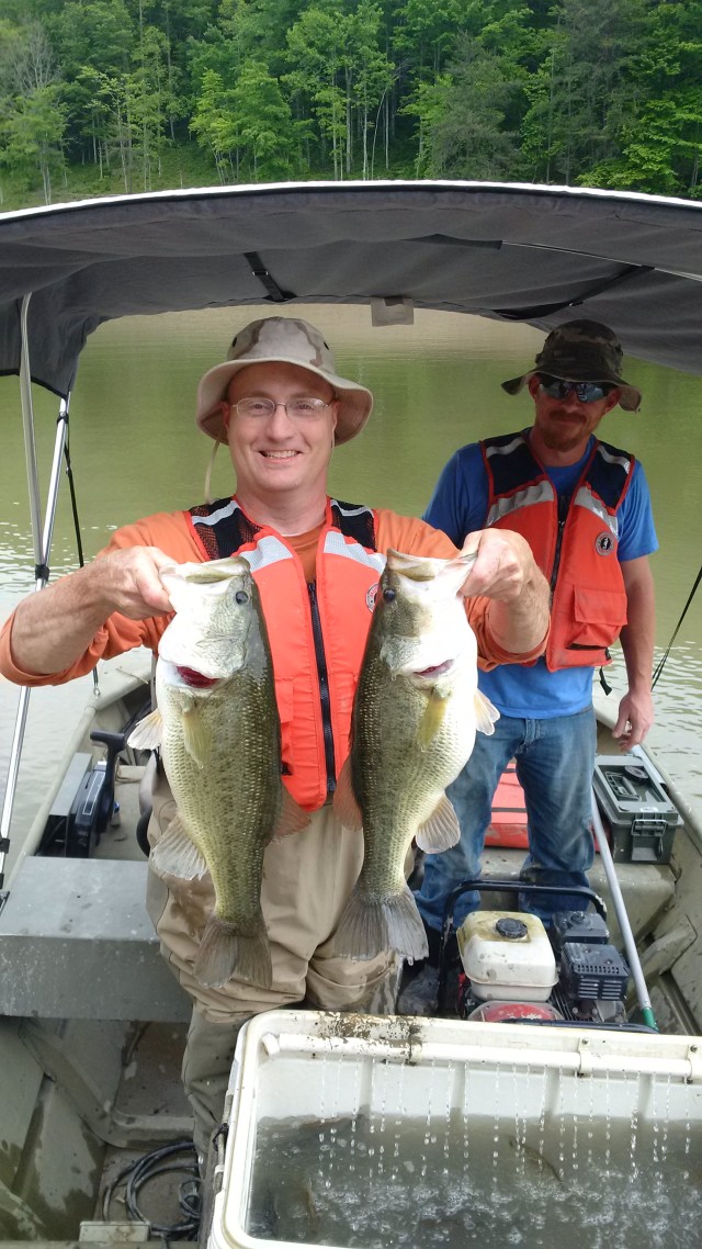 Fish Captured to Stock Lick Creek Pond