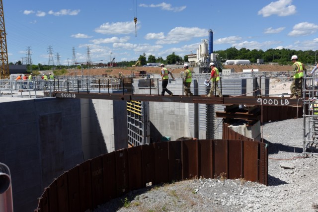 Semonite visits high visibility construction projects, says it's time to 'finish strong'