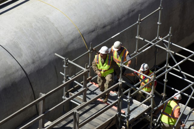 Semonite visits high visibility construction projects, says it's time to 'finish strong'