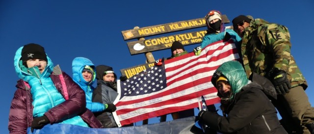 Survivor climbs Mount Kilimanjaro to honor soldiers