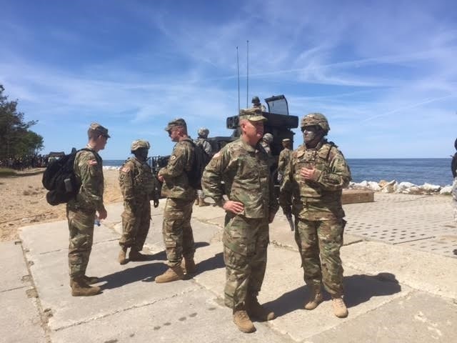 USAREUR Commander attends air defense LFX at Anakonda 16