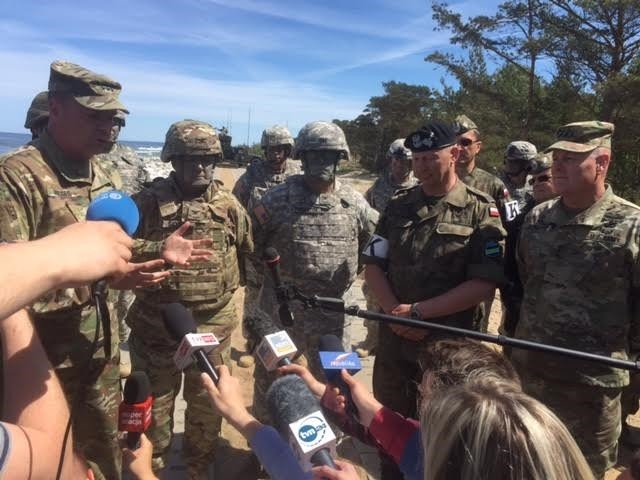 USAREUR Commander attends air defense LFX at Anakonda 16