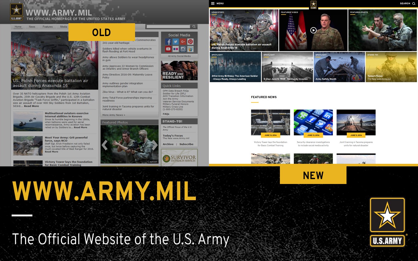 Army launches new website on 241st birthday | Article | The United ...