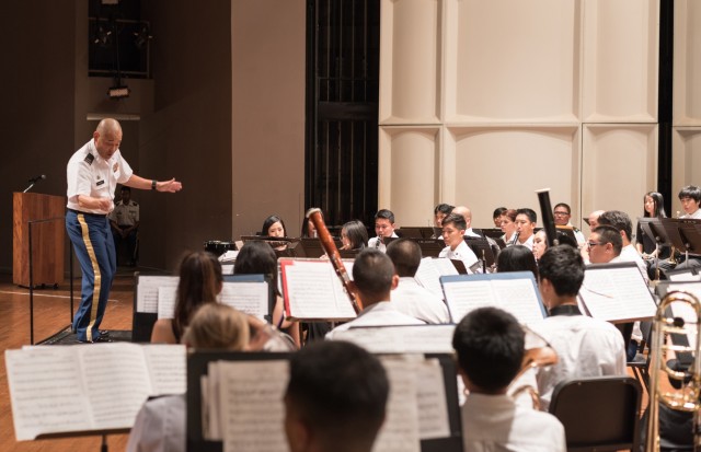National Guard, Local Students Perform Together in Fellowship Concert