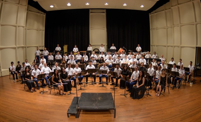 National Guard, Local Students Perform Together in Fellowship Concert