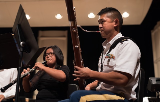National Guard, Local Students Perform Together in Fellowship Concert
