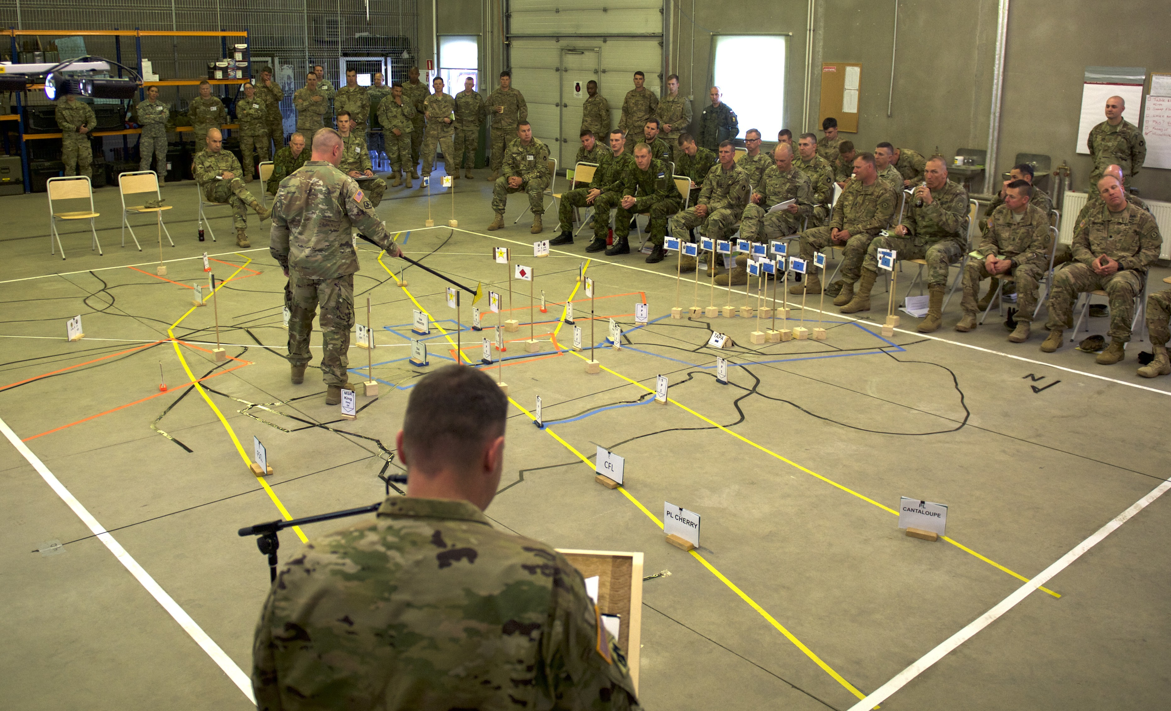 Multinational Team Rehearses Saber Strike Article The United States