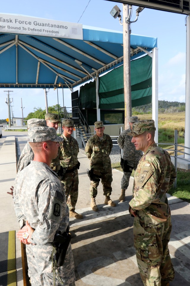 Sergeant Major of the Army Visits Guard Force