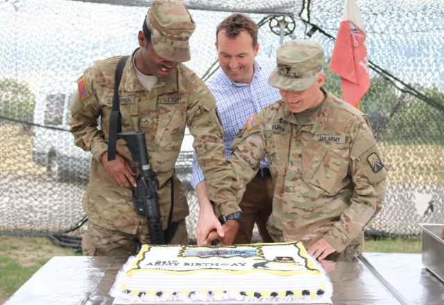 SecArmy Earns His Cake with the Knights Brigade