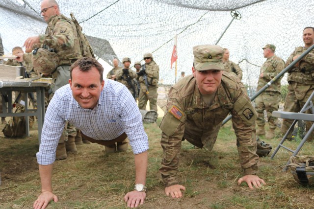 SecArmy Earns His Cake with the Knights Brigade