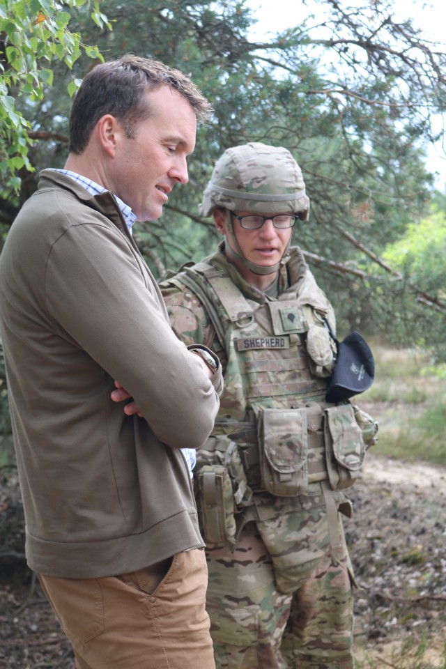 SecArmy Earns His Cake with the Knights Brigade