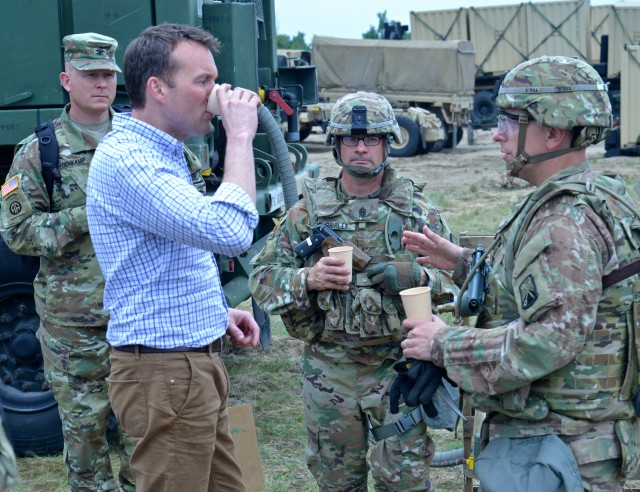 SecArmy Earns His Cake with the Knights Brigade