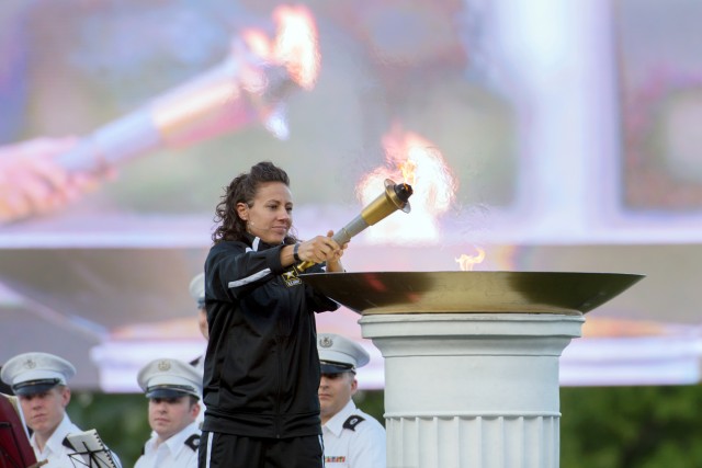 Torch lighting, honoring Vietnam vets kicks off DOD Warrior Games