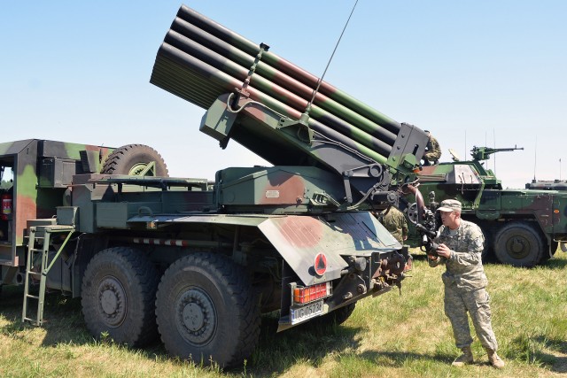 North Carolina Guard Soldiers bring out the big guns and rockets with Polish comrades