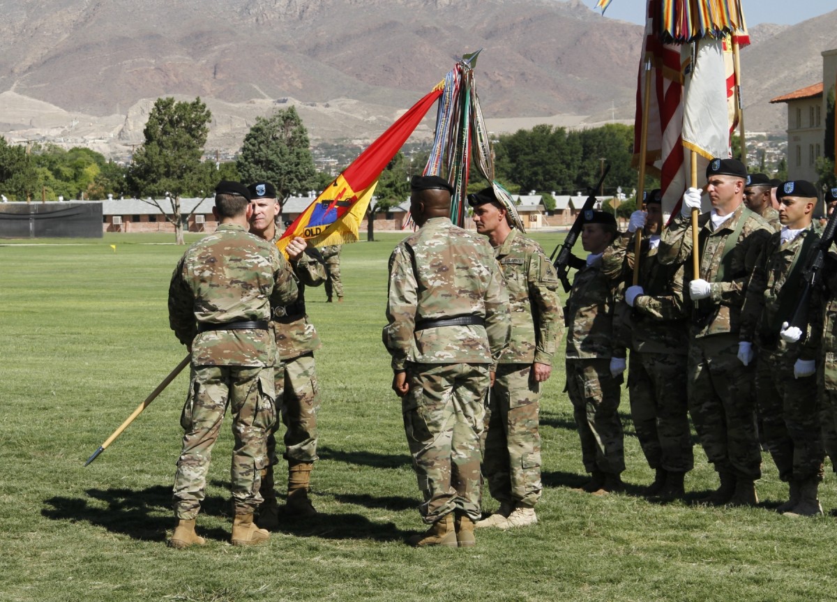 1st AD, Fort Bliss Change Command: Maj. Gen. Pat White Takes 'Old ...