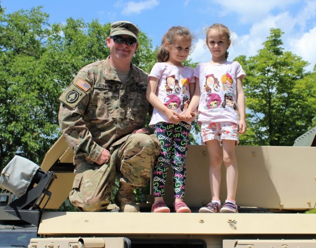 United States and Bulgarian Militaries Static Display of Mission Equipment Event