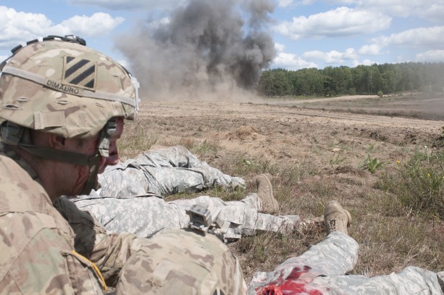 Live Mascal Training at Exercise Anakonda 2016