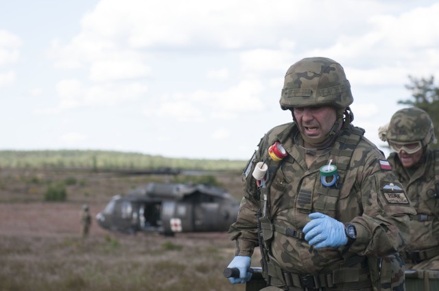 Live Mascal Training at Exercise Anakonda 2016