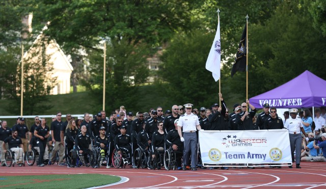 Opening ceremony ushers in Warrior Games athletes