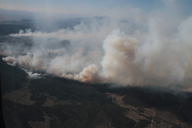 New Mexico National Guard Responds to the Dog Head Fire