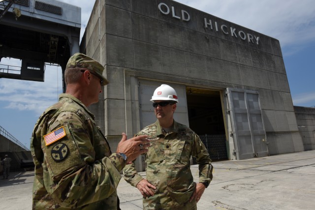 National Guard conducts security assistance exercise at Old Hickory Dam