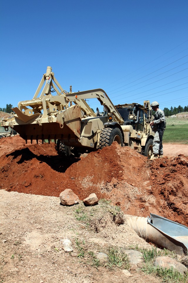 Wyoming National Guard engineers renovate West Camp Rapid