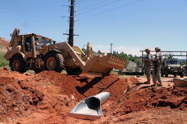 Wyoming National Guard engineers renovate West Camp Rapid