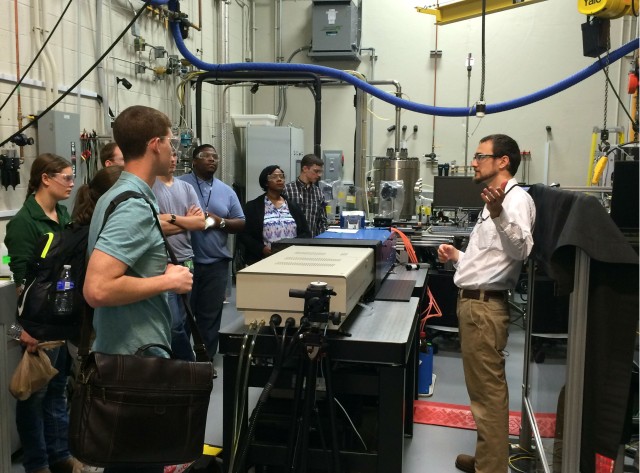 Future scientists and engineers explore new summer research turf