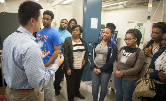 Future scientists and engineers explore new summer research turf