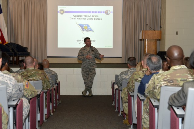 Chief of the National Guard Bureau Visits Texas National Guard