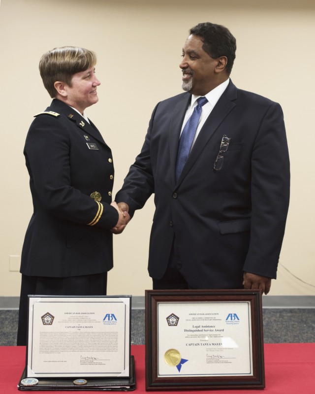 Army Reserve attorney receives prestigious ABA award