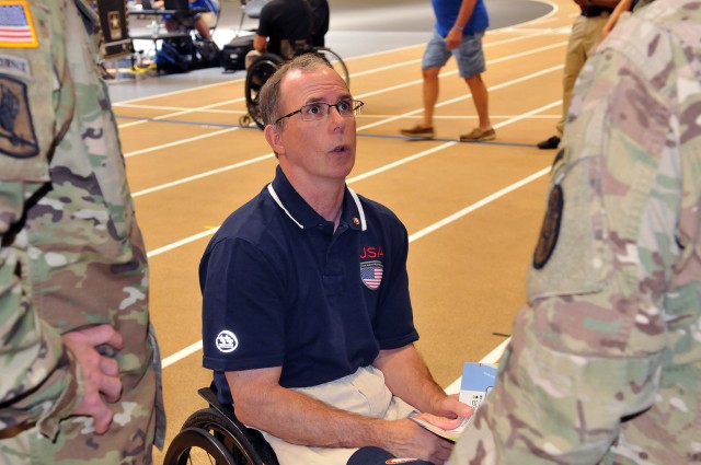 Former Paralympians guiding Team Army athletes