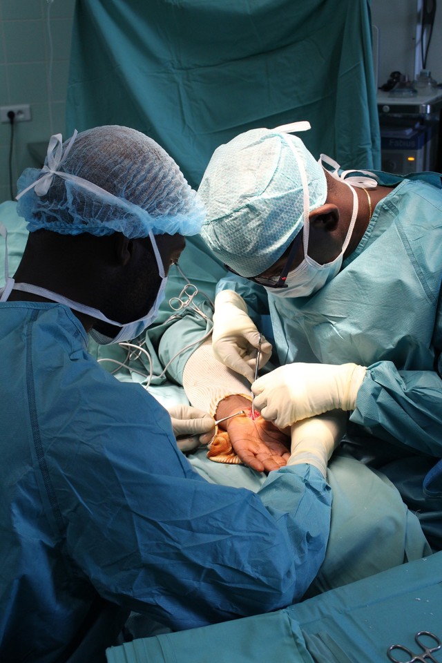 US Soldiers share skills, expertise during medical exercise in Gabon