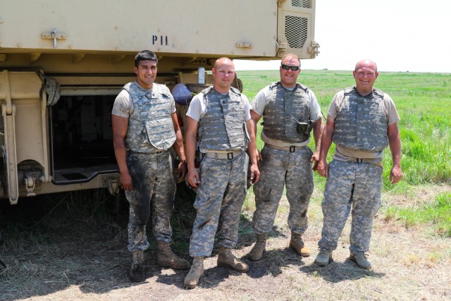 1st Battalion, 161st Field Artillery Paladins take aim
