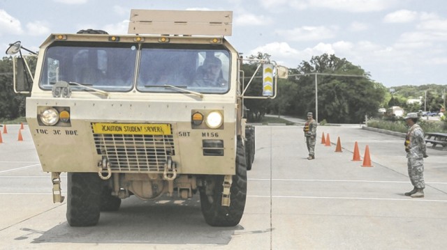 Fort Leonard Wood Truck Rodeo puts driving instructors' skills to test