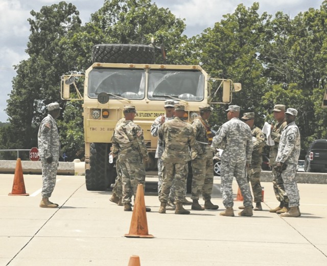 Fort Leonard Wood Truck Rodeo puts driving instructors' skills to test