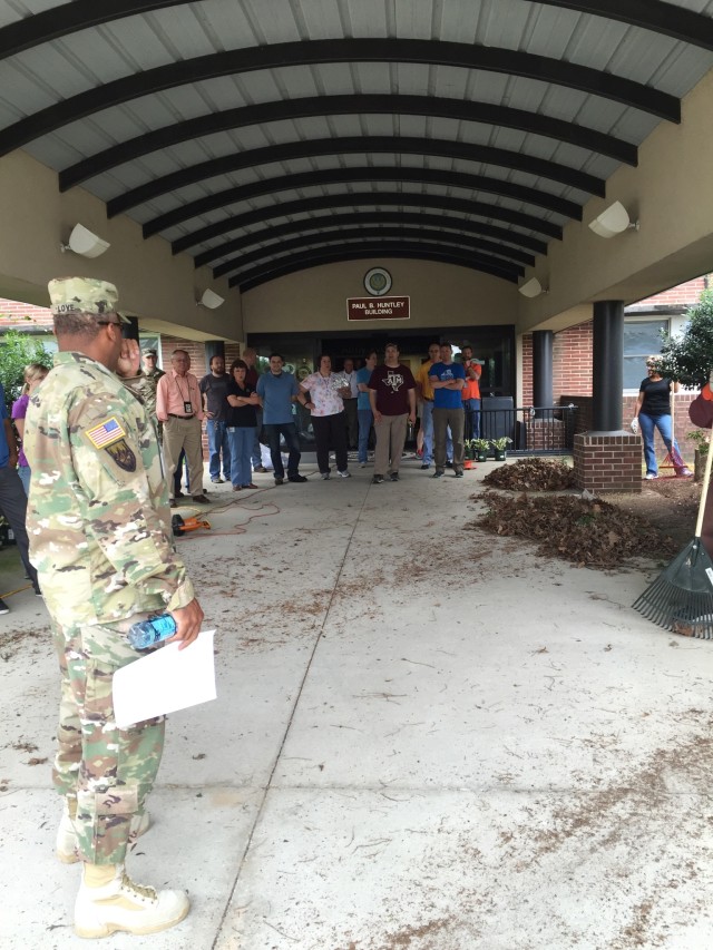 Beautification promotes team building