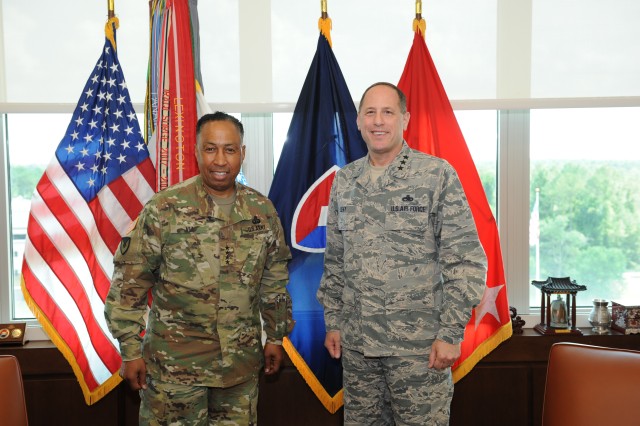Gen. Via and Lt. Gen. Levy