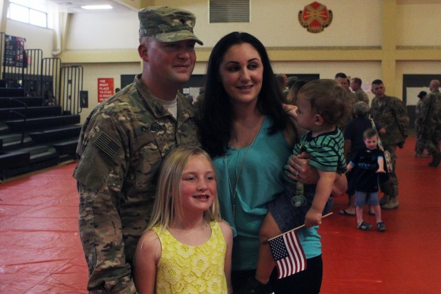 Reunited family