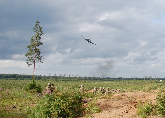 Air Ground Integration in Saber Strike