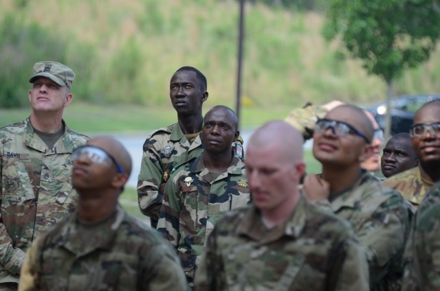 Watching training