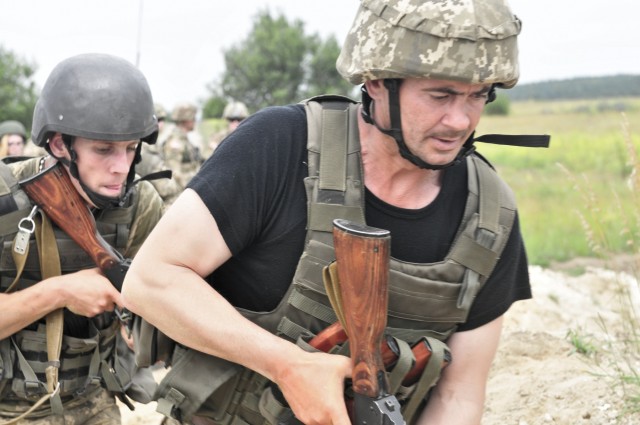 Joint Multinational Training Group-Ukraine/Platoon Live Fire
