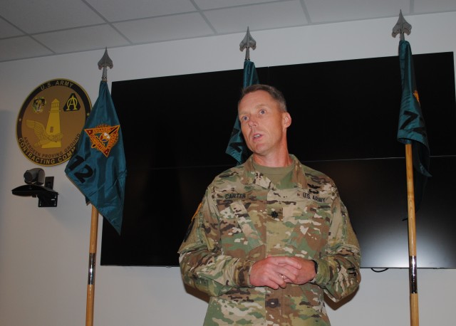 Contracting teams inactivate at Aberdeen Proving Ground