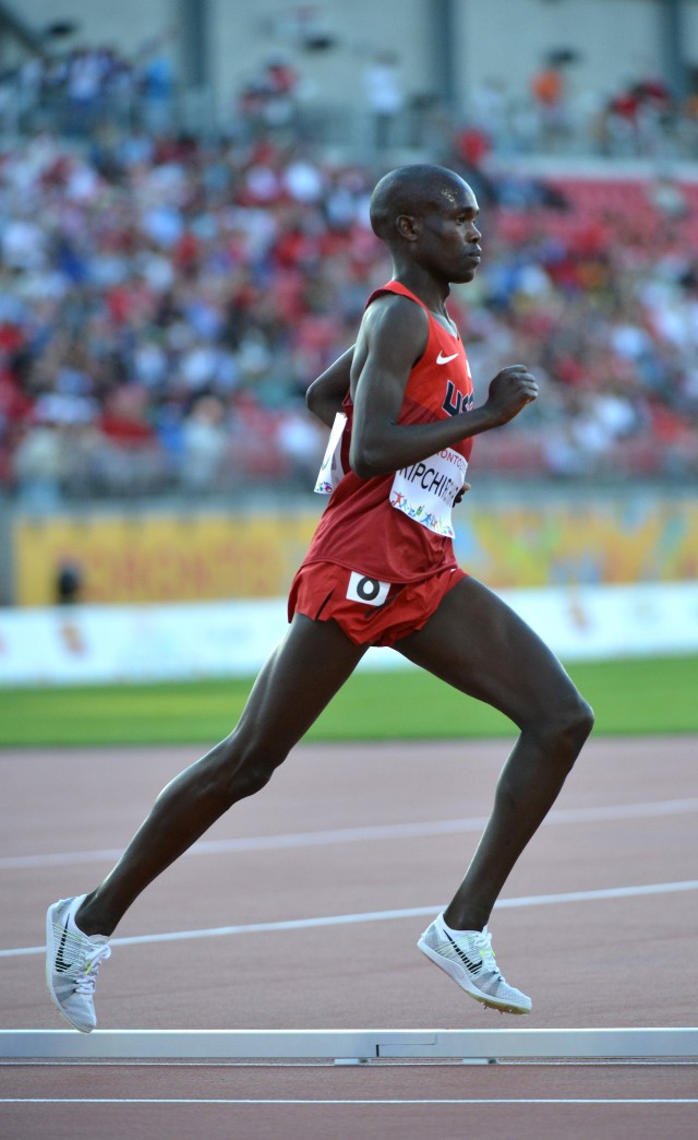 Spc. Shadrack Kipchirchir at 2015 Pan American Games