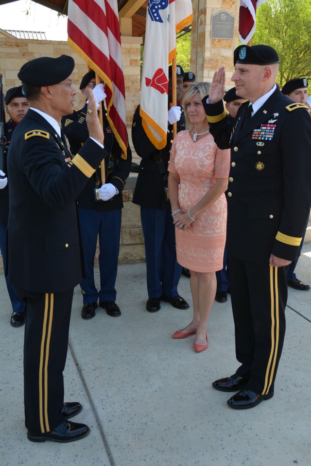BG Johnson Promotion Ceremony