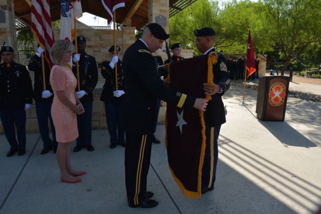 BG Johnson Promotion Ceremony