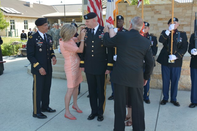 BG Johnson Promotion Ceremony