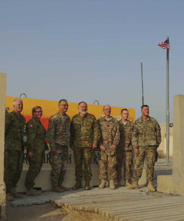 Anglican Bishop to the Australian Defense Force visits Anglican Army chaplains