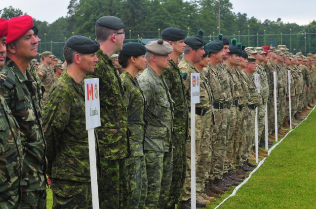 Rapid Trident Opening Ceremony